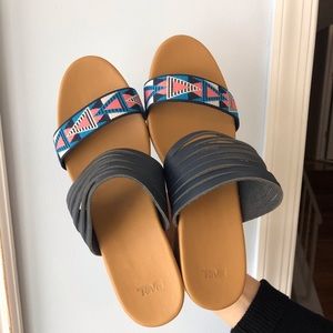 Teva sandal wedges